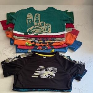 10 Boys T-Shirts and 4 Pairs Shorts Size 4/5